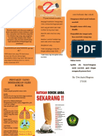 Leaflet Bahaya Asap Rokok