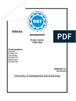 Software Project Management: University of Management and Technolo Gy