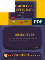 Quartile of Grouped Data