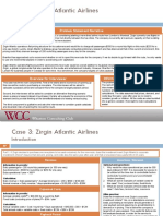 Case 3: Zirgin Atlantic Airlines: Problem Statement Narrative