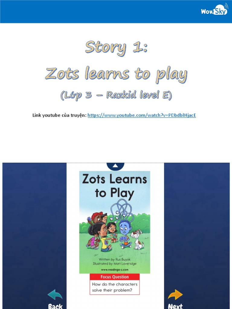 Zots Learns To Play | PDF