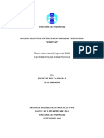 Analisa Diagnosa Minggu 1 - WM