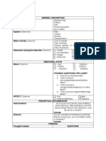 Mental State Examination-Pabustan