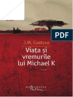 J.M. Coetzee - Viata Si Vremurile Lui Michael K #1.0 5