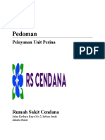 Pedoman Pelayanan Unit Perinatologi