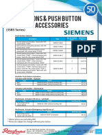Push Buttons & Push Button Stations & Accessories: (3SB5 Series)