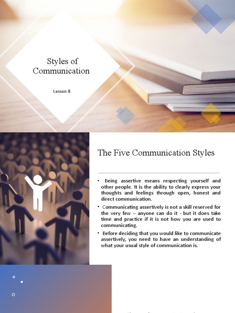 Understanding Five Communication Styles | PDF | Communication | Psychology