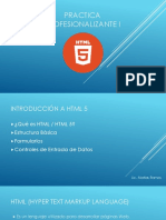 Introducción a HTML 5 - Formularios y controles de entrada