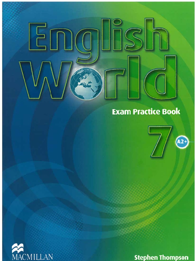 english world 8 exam practice book