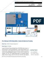 Hands-On Electrical Training for PLC & VFD Wiring Skills