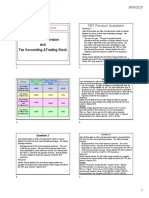 ACC708 Tutorial 9 Answers FBT, CGT Rev & TaxAcc, TradStock Six Per Page Sept 2020