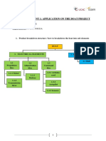 Meo Assignment 1: Application On The Boat Project: Parcours Ouvert O2025 Year: O1