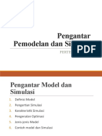 01 - Pengantar Pemodelan Dan Simulasi