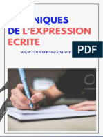 Techniques de Lexpression Crite b