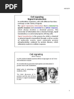 Cell Signaling Signal Transduction