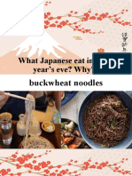 What Japanese Eat in New Year's Eve? Why?