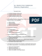 CGT 2020 · TEST T1 Productos y Servicios Postales (Ordinarios y Registrados)