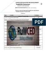 Ruwced-Cameroon: Rural Women Center For Education and Development