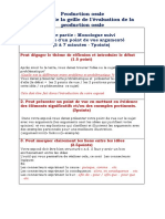 Analyse de La Grille PO