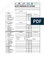 Form Inspeksi Listrik