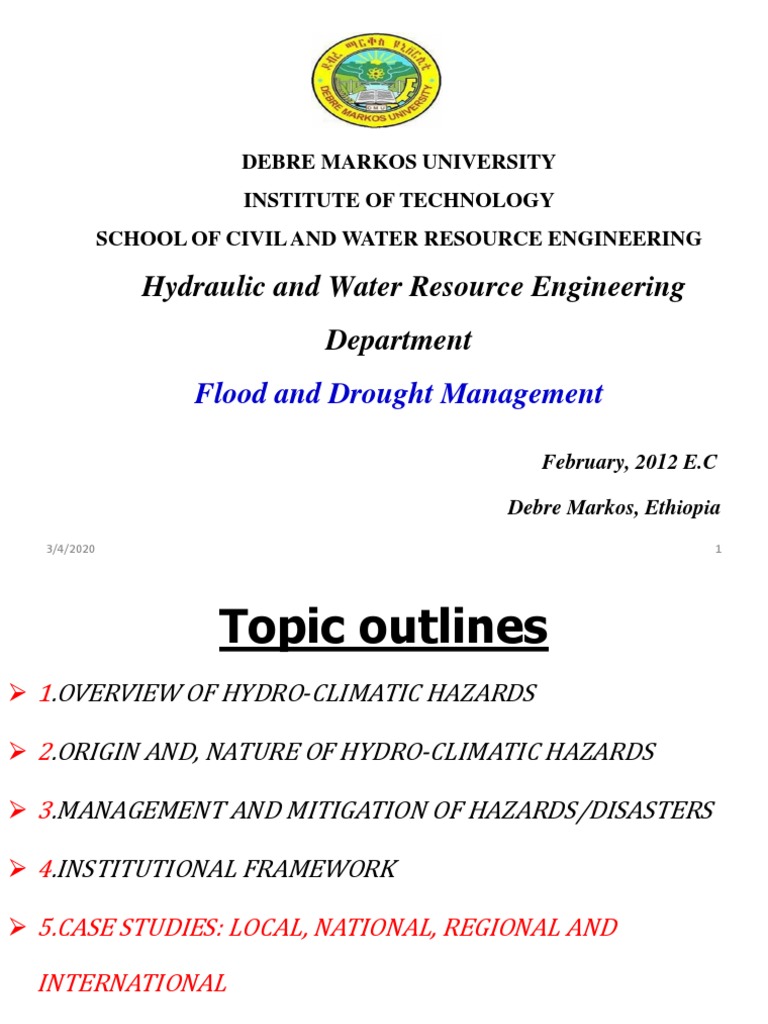 Flood and Drought | PDF | Hazards | Flood