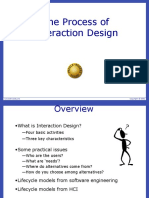 The Process of Interaction Design