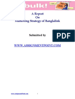 A Report On Marketing Strategy of Bangla