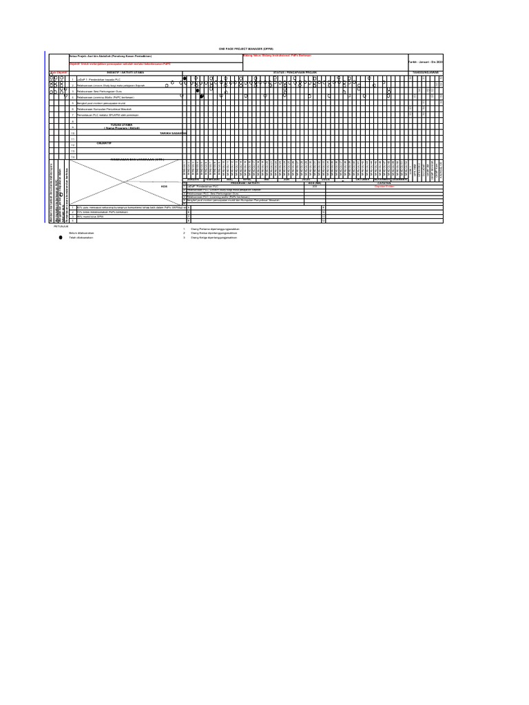 OPPM Template | PDF