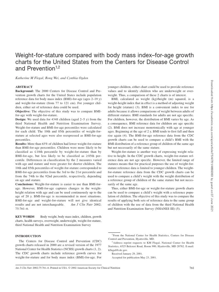 Jurnal 12 PDF Percentile Body Mass Index