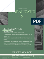 Globalizatio N: Amani Alnaimi
