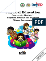 Physical Education: Quarter 4 - Module 1: Physical Activity and Physical Fitness Assessment