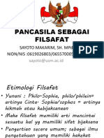 Pancasila Sebagai Filsafat Daring