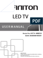INTV 40M510 Manual