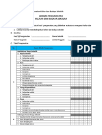 Lampiran 12 Lembar Pengamatan Kultur Dan Budaya Sekolah