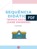 Sequência Didática: "Minha Escola" (Jane Emirene)