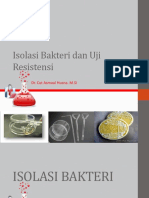 Isolasi - Bakteri - Dan - Uji - Resistensi - PPTX Filename UTF-8''Isolasi Bakteri Dan Uji Resistensi