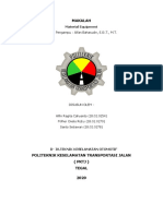 Makalah Material Equipment