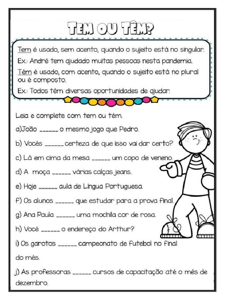 Tem Ou Têm | PDF