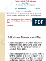 Chapter-8 Ebusiness Plan Development