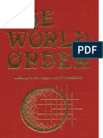 The WORLD ORDER a Study in the Hegemony of Parasitism by Eustace Mullins