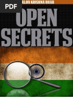 Open Secrets by Maloy Krishna Dhar | PDF | National Security ...