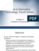 Ethics in Information Technology, Fourth Edition: Freedom of Expression