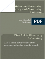 Frist Aid in Chemical Lab and Chemical Industry