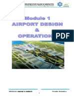 AVT 2217 Module 1 - Airport Design and Operation