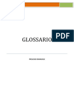 GLOSSARIO