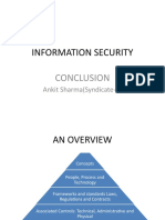 INFORMATION SECURITY Conclusion