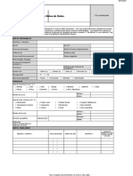 Ficha Unica de Datos