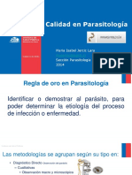 Control de Calidad en Parasitología