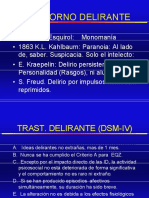 TRASTORNO DELIRANTE