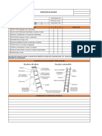 Formato Inspección de Escaleras